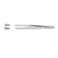 Miltex Forcep Cilia Bergh 3-1/2" 5mm Wide Jaw Horizontal Serrated Straight SS Each - Integra Miltex - 18-1110