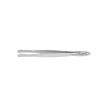 Miltex Forcep Cilia Beer 3-1/2" 4mm Wide Jaw Smooth Straight Stainless Steel Eachch - Integra Miltex - 18-1102