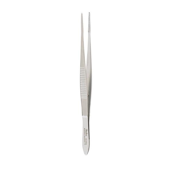 Miltex Forcep Utility Willis 4" 1.2mm Wide/Tying Platform Cross Serrated Straight SS Each - Integra Miltex - 18-970