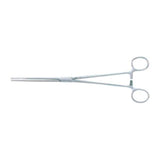 Miltex Forcep Sponge Bozeman 10-1/2" Serrated Straight Stainless Steel Each - Integra Miltex - 7-620