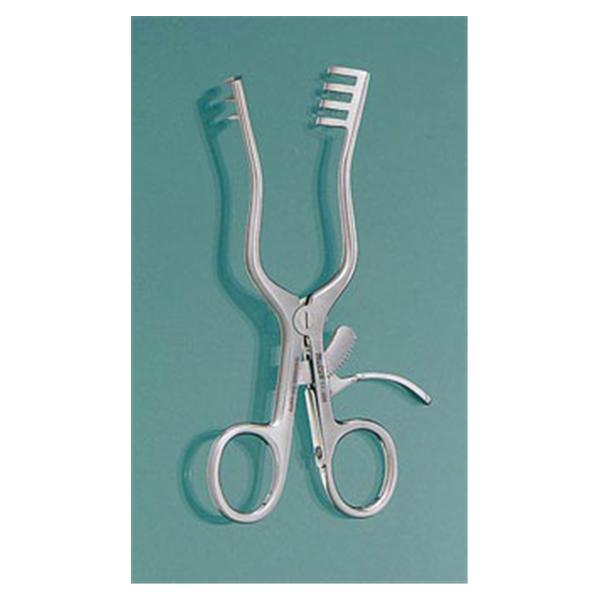 Miltex Retractor Weitlaner 5-1/2" Sharp 3x4 Teeth Stainless Steel Each - Integra Miltex - 11-608