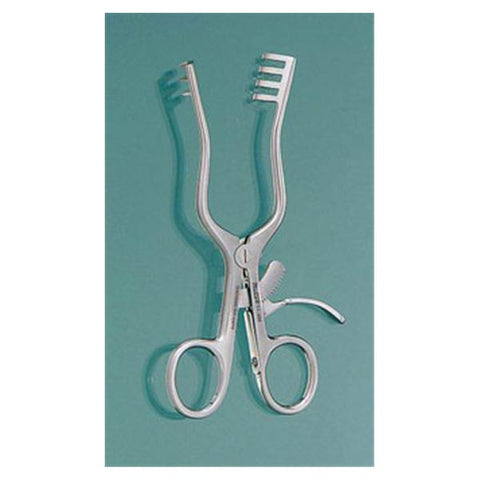 Miltex Retractor Weitlaner 5-1/2" Sharp 3x4 Teeth Stainless Steel Each - Integra Miltex - 11-608