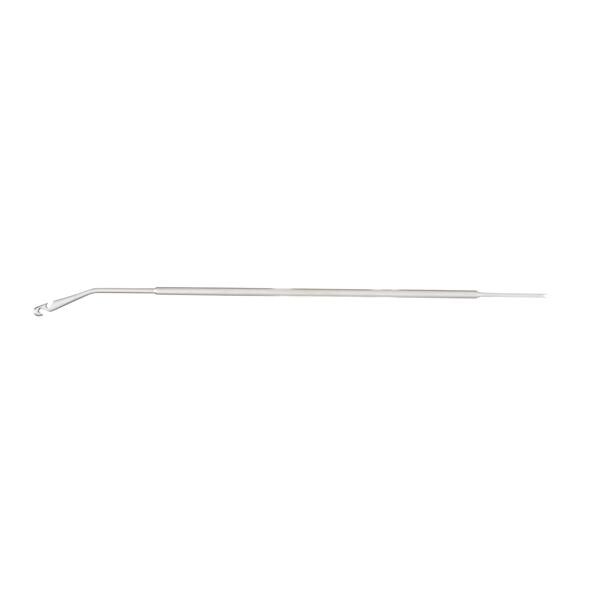 Miltex Hook IUD Extractor 10-1/4" Single Prong Stainless Steel Each - Integra Miltex - 30-940