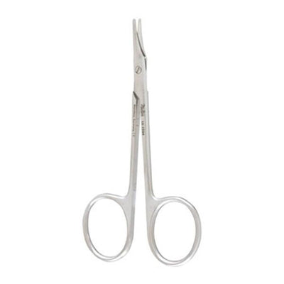 Miltex Scissors Surgical McGuire 4-1/8" Blunt Angled Right Stainless Steel Eachch - Integra Miltex - 18-1594