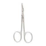 Miltex Scissors Surgical McGuire 4-1/8" Blunt Angled Right Stainless Steel Eachch - Integra Miltex - 18-1594