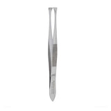 Miltex Forcep Cilia Bergh Vantage 3-1/2" Fine Tip Serrated Diagonal Stainless Steel Each - Integra Miltex - V918-1110