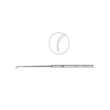 Miltex Pick Rosen 6-1/8" Curved 3mm From Tip Stainless Steel Each - Integra Miltex - 19-211