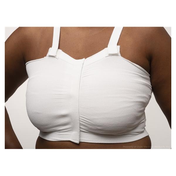 Dale Medical Products Inc Bra Post Surgical Breast Medium/Size B-D 34-36" White Each - 702