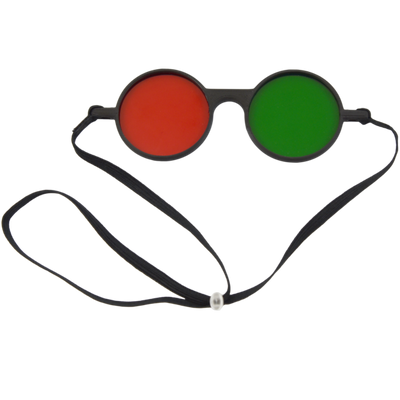 REVERSIBLE RED/GREEN ANAGLYPH GOGGLES