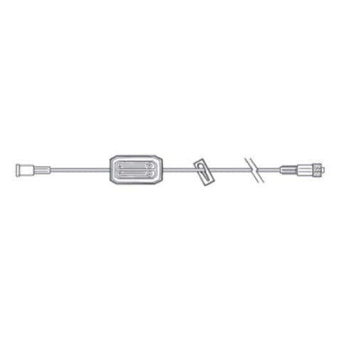 All IV Extension Set 12 Male/Female Luer Lock Connector Primary Infusion Spike 50/Ca - Med Medical Products - 40-2000