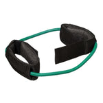 Fabrication Enterprises Tubing Exercise CanDo 35" Green Medium Latex With Ankle/Wrist Cuffs Each - 23285