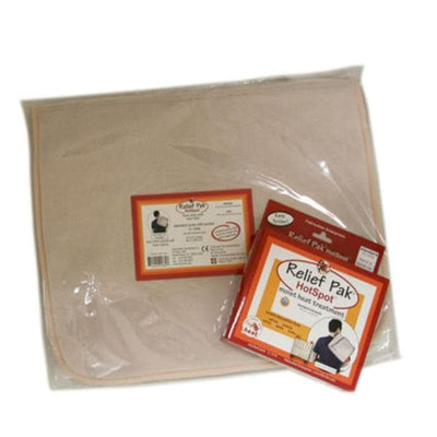 Fabrication Enterprises Pack Moist Heat Relief Pak HotSpot Standard Set White 10x12" Each - 11-1300