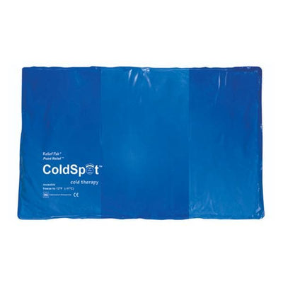Fabrication Enterprises Pack Cold Relief Pak ColdSpot Oversize Vinyl Blue 11x21" Each - 11-1002