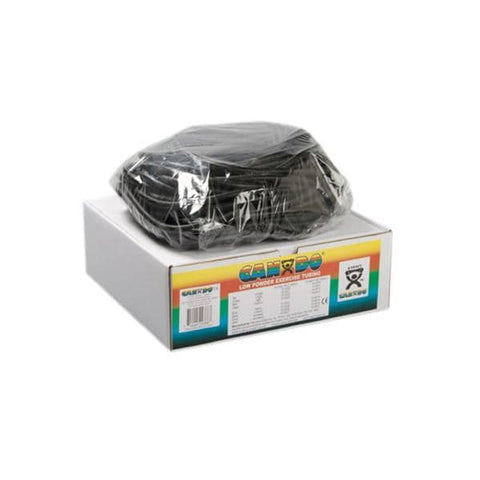 Fabrication Enterprises Tubing Exercise CanDo 100' Black X-Heavy Each - 45931