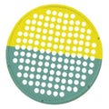 Fabrication Enterprises Web Exercise CanDo 14" Yellow/Green Multi-Resistance Low Powder Latex Each - 10-0857