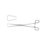 Miltex Forcep Tenaculum Schroeder Meister-Hand 9-3/4" Straight Stainless Steel Each - Integra Miltex - MH30-965