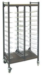 Omnimed Horizontal Open Chart Rack (8-60 Binder Capacity)