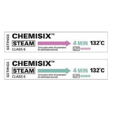 Getinge/Castle Indicator Strip Chemical ChemiSix 250/Pk - 61301606200
