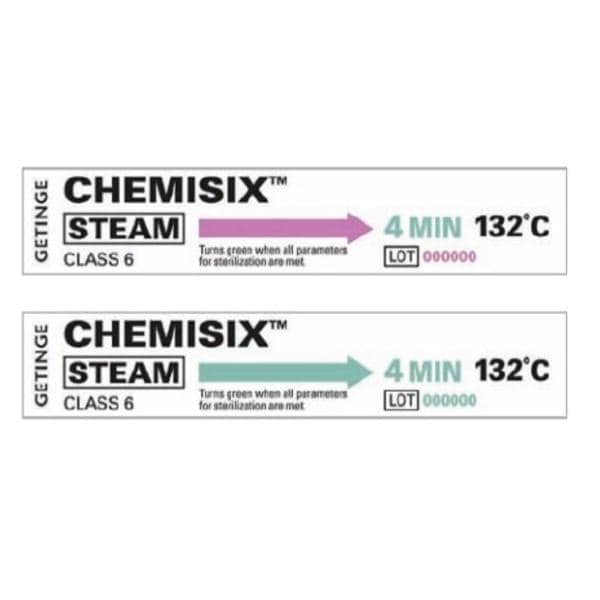 Getinge/Castle Indicator Strip Chemical ChemiSix 250/Pk - 61301606200