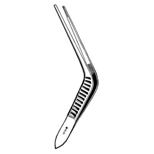 Sklar Instruments Forcep Eachr Troeltsch-Wilde 5" Serrated Angled Stainless Steel Each - 67-1150