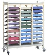 Omnimed Horizontal Open Chart Rack (8-60 Binder Capacity)
