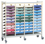 Omnimed Horizontal Open Chart Rack (8-60 Binder Capacity)