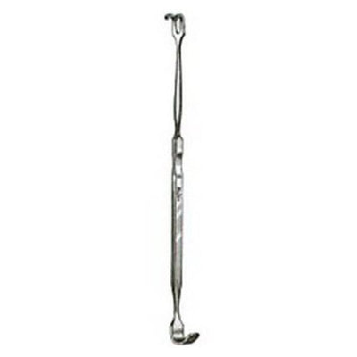 Miltex Retractor Trachea Jackson 7" Double Ended Stainless Steel Each - Integra Miltex - 23-1049