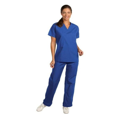 Fashion Seal Shirt Scrub Fashion Seal 78725 Unisex X-Small Blueberry Each - 78725-XS