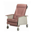 Invacare Recliner Clinical UniCliner Vinyl 400lb Capacity Blueridge Each - IH6065WD/IH61