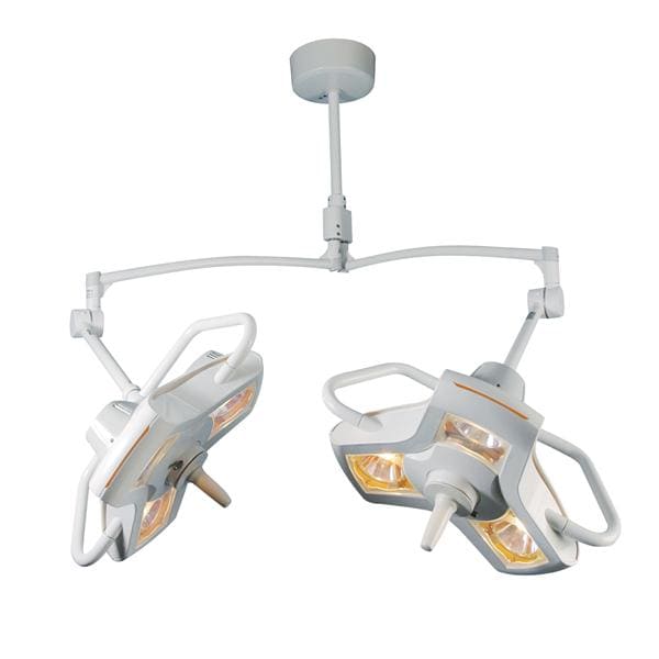 Burton Medical LLC Light Exam AIM-100 Halogen Double Ceiling Mount Each - A100DC