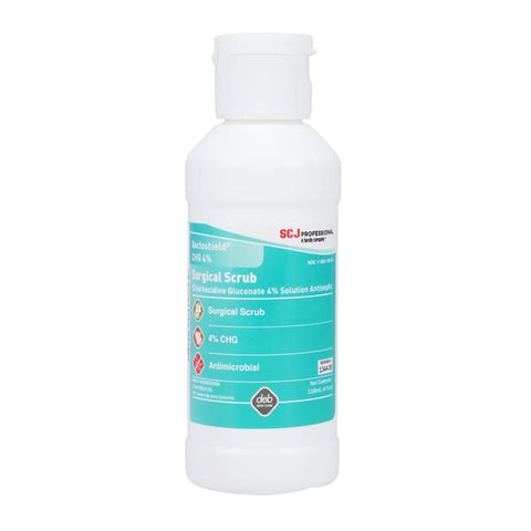 DebMed Scrub Surgical BactoShield 4 oz Fresh 48/Ca - 134439