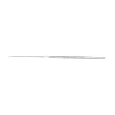 Miltex Dura Hook Adson 8" Angled Right 5mm Blunt Single Prong Stainless Steel Each - Integra Miltex - 26-1092