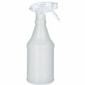 White/Clear Plastic Spray Bottle 16 oz. 1 EA