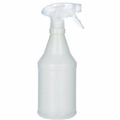 White/Clear Plastic Spray Bottle 16 oz. 1 EA