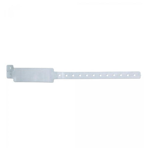 Precision Dynamics Corp. Wristband Identification Veri Color Vinyl Clear Adult / Pediatric 250/Bx - 120-10-PDJ