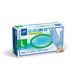 Medline Industries Inc Gloves Exam Curad Powder-Free Vinyl Latex-Free 9.5 in Large Cream 150/Bx, 10 BX/CA - 4GVINLC