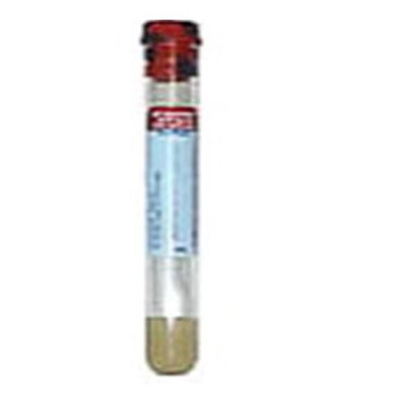 Becton Tube Venous Blood Collection Vacutainer Plus SST 10mL 16x125 Plstc Rd/Gry 100/Bx, 10 BX/CA - Dickinson - 367985