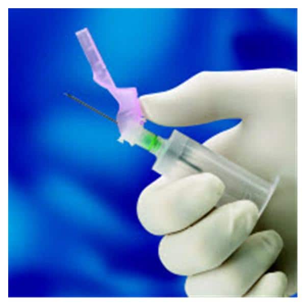 Becton Needle Blood Collection Eclipse Safety 21gx1-1/4" Green Disposable 100/Ca - Dickinson - 368650