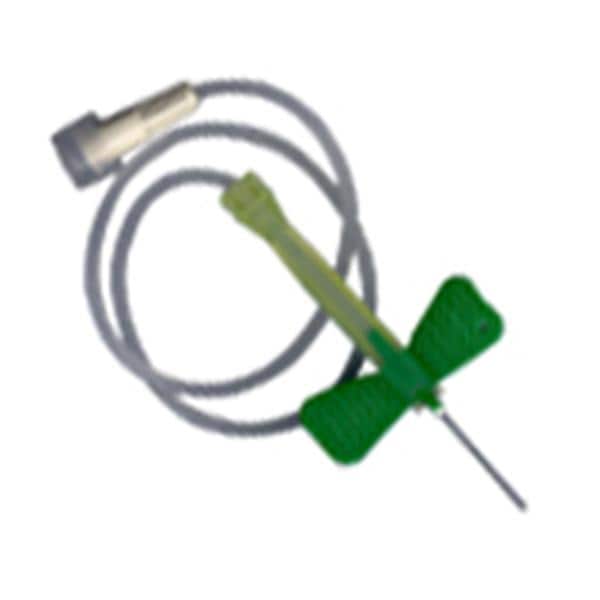Becton Blood Collection Set Safety-Lok 21gx3/4" Safety Green 50/Bx, 4 BX/CA - Dickinson - 367296