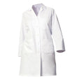 Fashion Seal Lab Coat 65% Polyester / 35% Cotton Womens White Size 6 39.5 in Each - 486-6