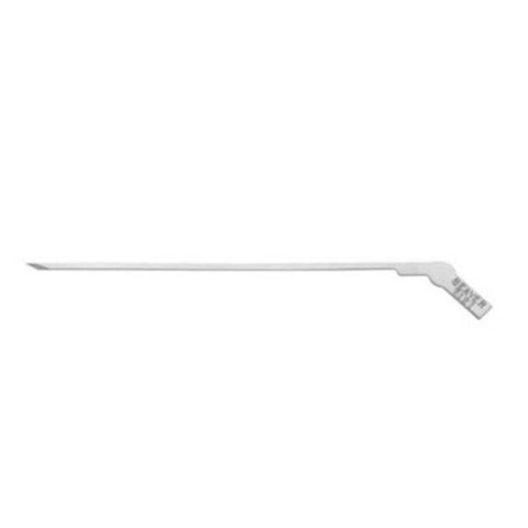 Beaver Blade Myringotomy Downward Cut 45 Degree Offset Narrow Shaft Sterile Disp 6/Ca - Visitec Int - 377121