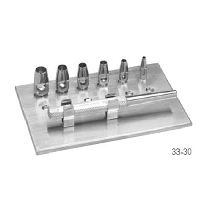 Miltex Biopsy Punch Dermal Keyes 4mm 4mm Bite Stainless Steel Reusable Each - Integra Miltex - 33-30-4