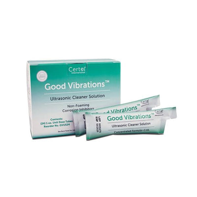Certol International Cleaner Ultrasonic Good Vibration 1 oz Mint 24/Pk, 6 PK/CA - GVUS24-1