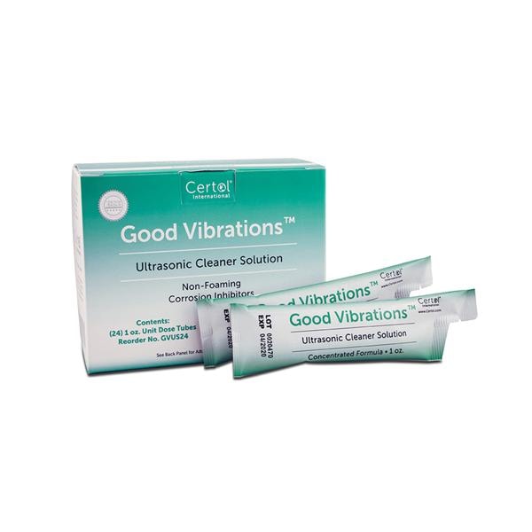 Certol International Cleaner Ultrasonic Good Vibration 1 oz Mint 24/Pk, 6 PK/CA - GVUS24-1