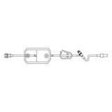 Baxter Healthcare IV Extension Set 19" Male Luer Lock Adapter Primary Infusion Spike 48/Ca - 2H8603