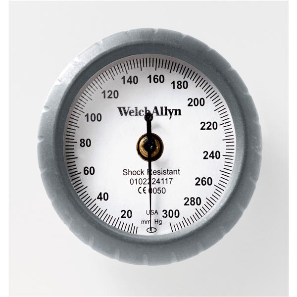 Welch Gauge Aneroid DuraShock Bronze Series Dial Display Black/Gray Eachch - Allyn - DS44