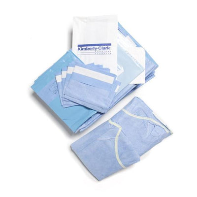 O & M Halyard Pack Shoulder B Each Chair With Impervious Split Drape 60x70" LF Sterile 3/Ca - 88108