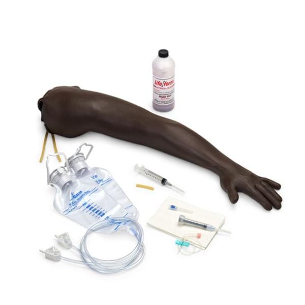 Nasco Healthcare, Inc Arm Simulator Venipuncture/Injection Life/form Adult Dark Skin Each - LF00997