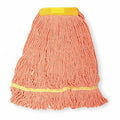 Quick Change Side-Gate Cotton String Wet Mop Head Orange