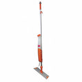 Plastic Flat Snap On Gray 59-1/2 Handle Length